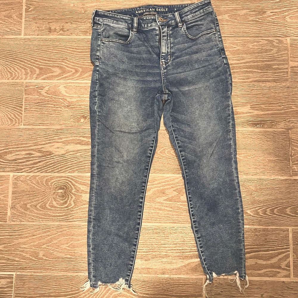 American Eagle Jeans - High Rise - Cozy Next Level Stretch Size 14 S